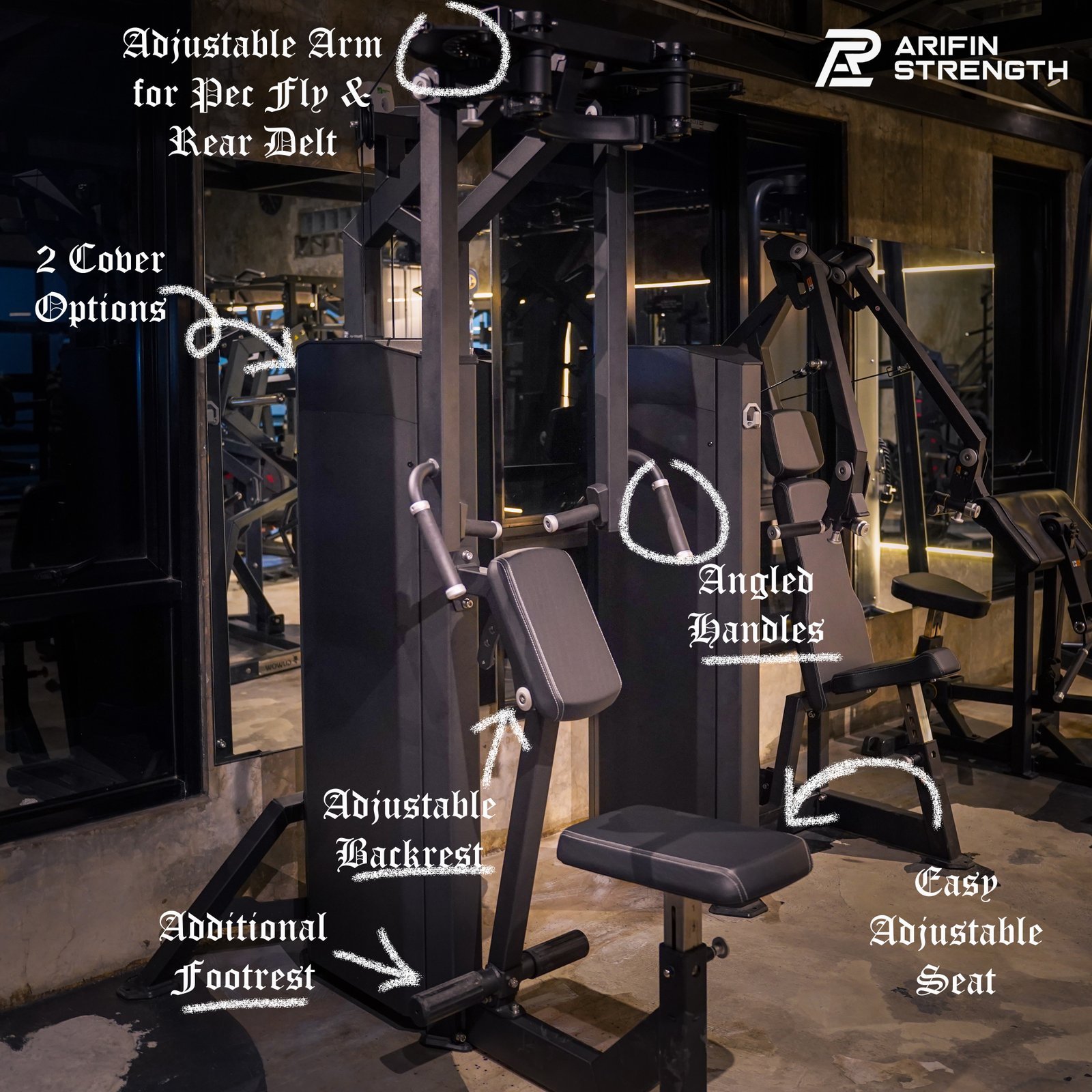 Arifin Strength Pec Fly/Rear Delt