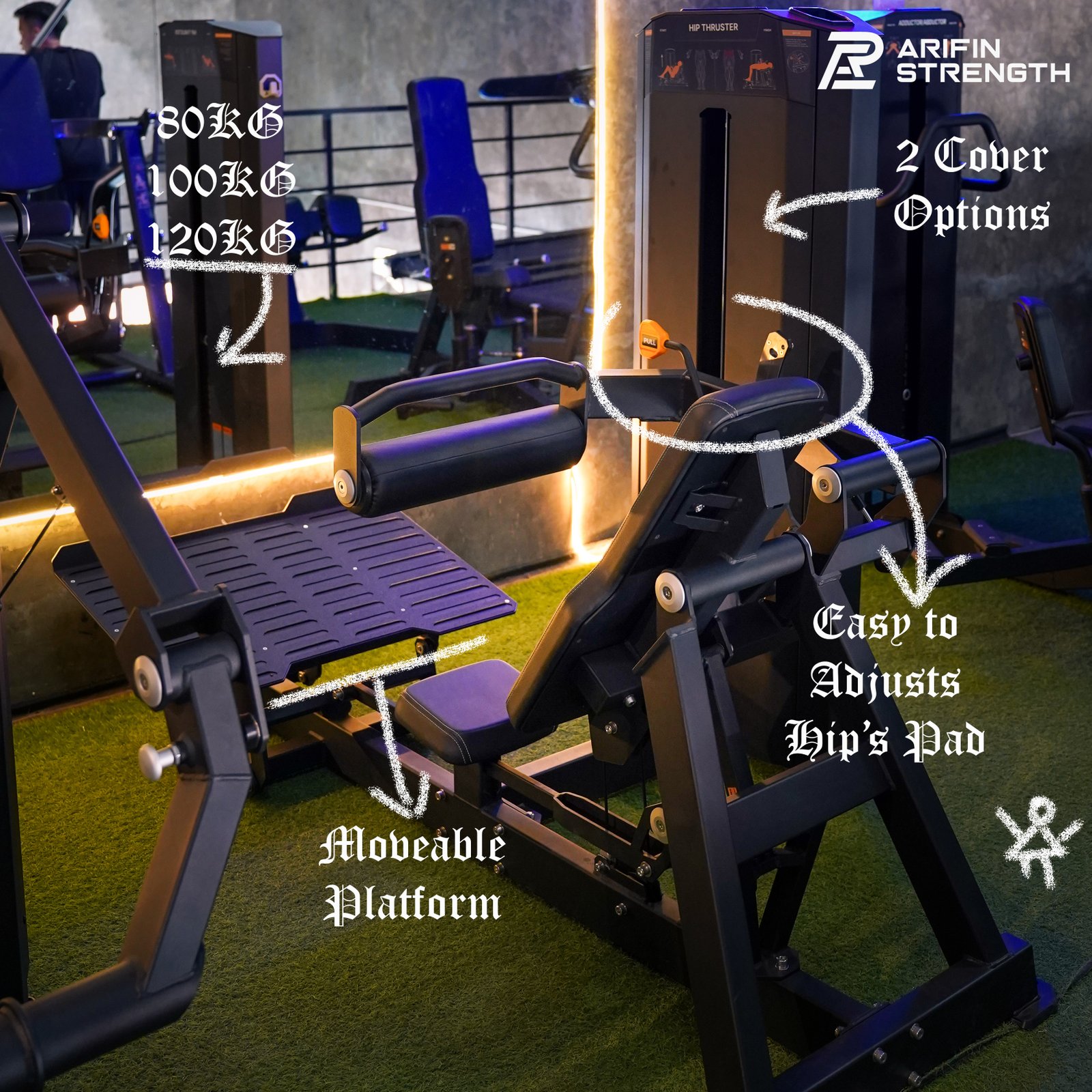 Arifin Strength Hip Thrust