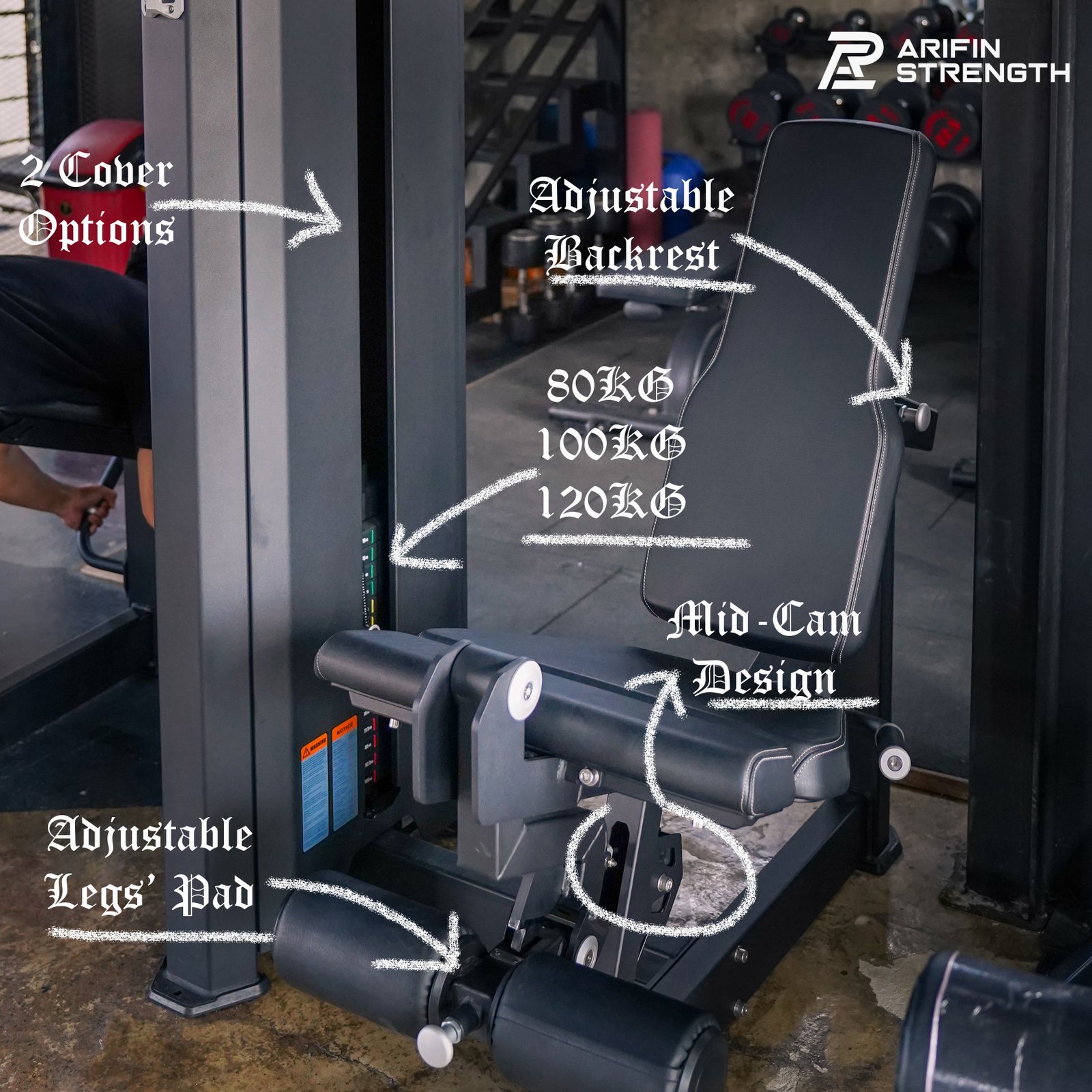 Arifin Strength Leg Extension